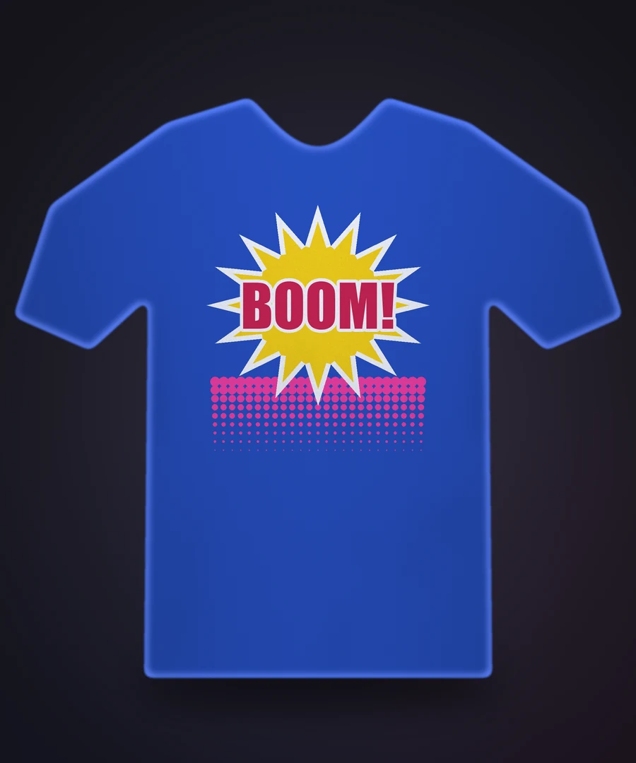Remera Boom Comic (Niños)