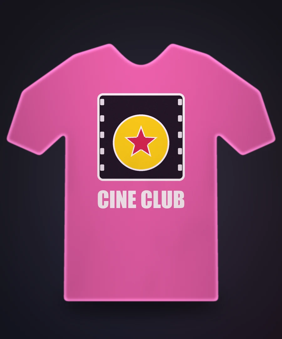 Remera Cine Club (Niños)
